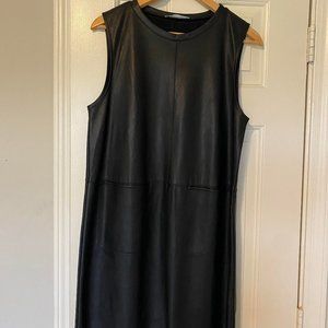 Zara Faux Leather Dress